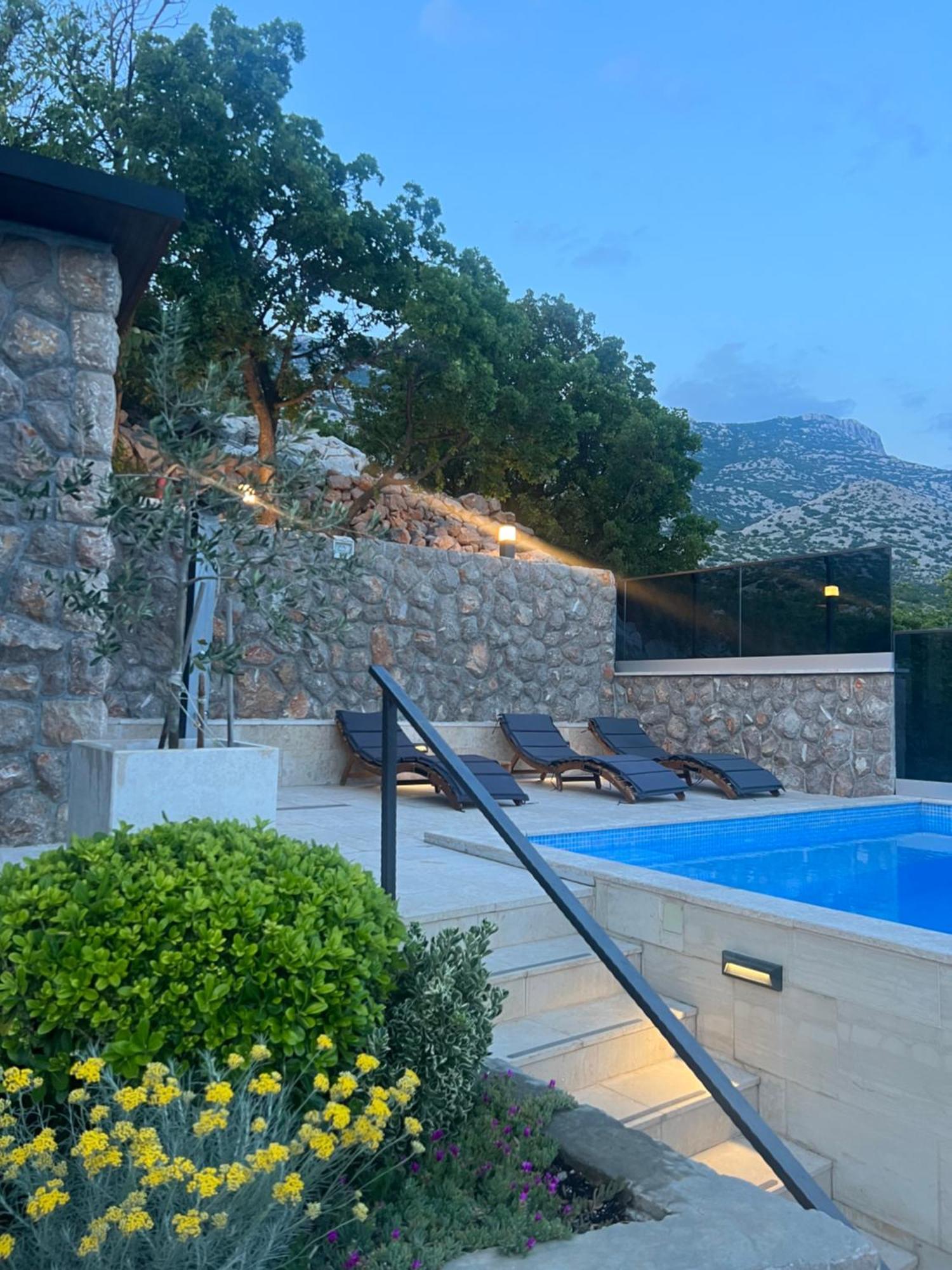 Matea With Pool And Sea View
